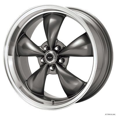 ANTHRACITE TORQ THRUST M WHEELS RIMS CAMARO FIREBIRD Z28 TRANS AM