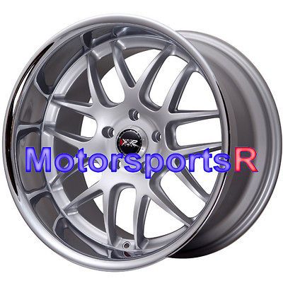 Silver Polished Lip Rims Staggered Wheels 09 BMW 750IL 740I F01 F02