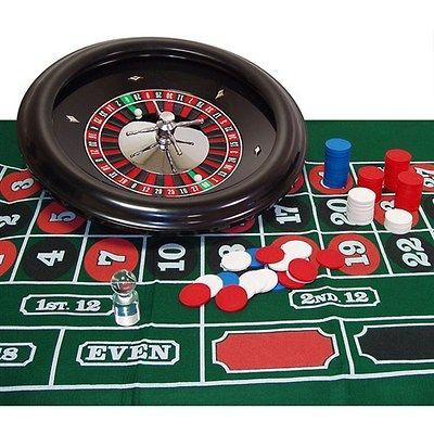 18 Professionally Balanced Roulette Wheel & Set Up Kit High Quality