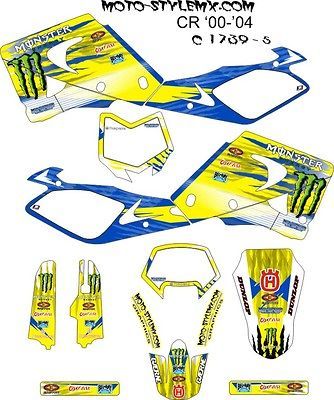 Husqvarna TE CR WR series graphics kit 00 04 ( some 05 )