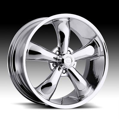 20 inch Vision 142 Legend 5 Chrome Wheels Rim 5x120 +32