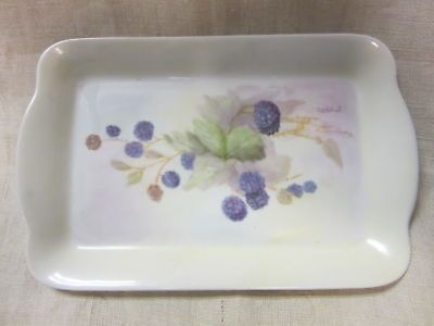 Vintage KRONESTER Berries Tray   Bavaria Germany