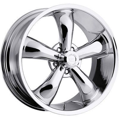 22x8.5 Chrome Vision Legend 5 Wheels 5x5 +32 JEEP GRAND CHEROKEE SRT8