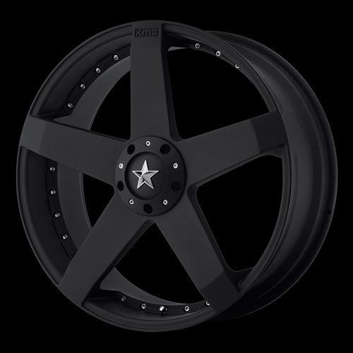 18 KMC 775 Rockstar Rim Tire 225 40 18 KM775 Black