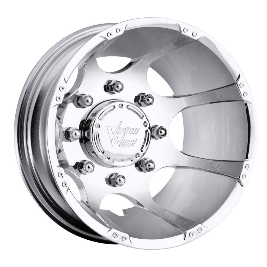 17 inch Crazy Eightz Chrome Dually Wheels 8x6 5 8x165 1