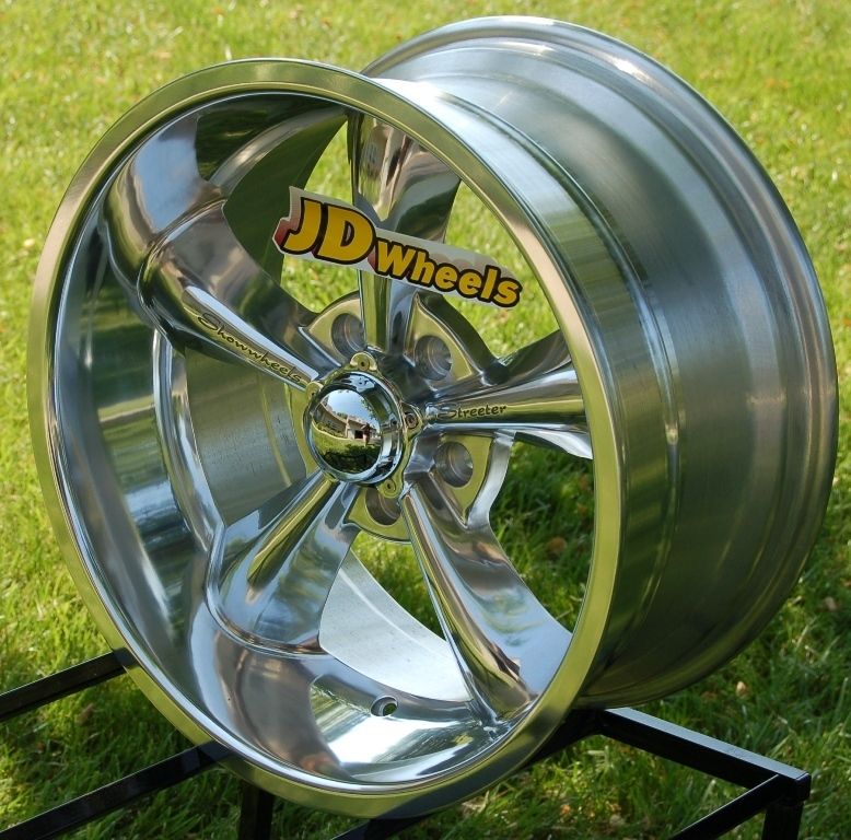 JD Wheels 18x8 Showwheels Streeter Polished S1188000PPC 5x4 75 0 GM