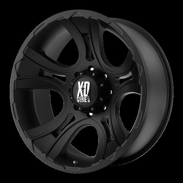 17 inch Black Wheels rims KMC XD 801 FORD F250 350 superduty 8 lug