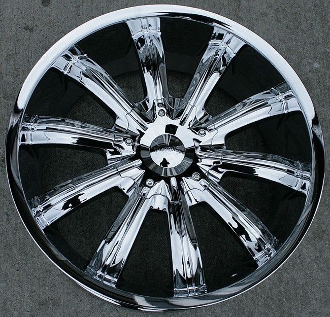 22 inch Incubus Chrome Wheels Rims Nissan Altima Maxima