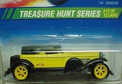 RARE 1995 Hot Wheels Treasure Hunt 31 Doozie 12 12