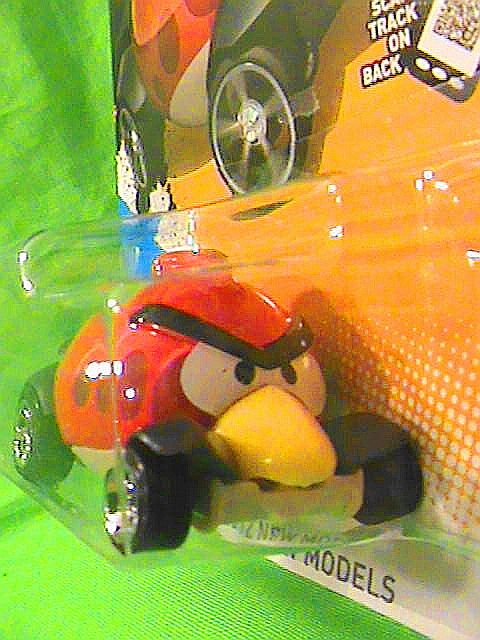 HOT WHEELS ANGRY BIRDS RED BIRD ICONIC MASCOT 2012 NEW MODELS MOST