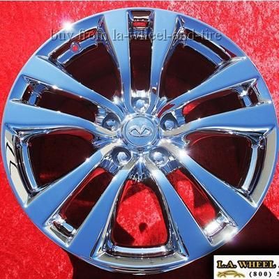 NEW 18 INFINITI M35 M45 OEM CHROME WHEELS RIMS G35 G37 Q45 I30 73696