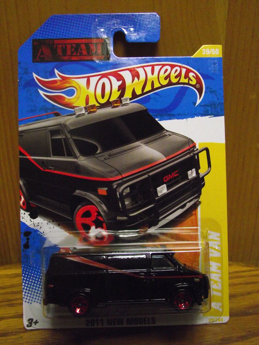 2011 New Model Hotwheels A Team Van 39 50