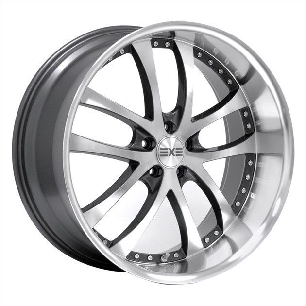 19 Axis Konvex Machine Face Wheels Rims Fit Infiniti G37 Sedan x AWD