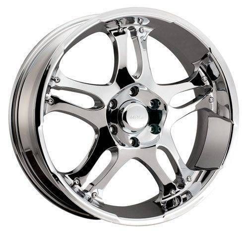 18 inch MKW M33 Offroad Chrome Wheels 18x8 5 4 New Rims 6 Lug