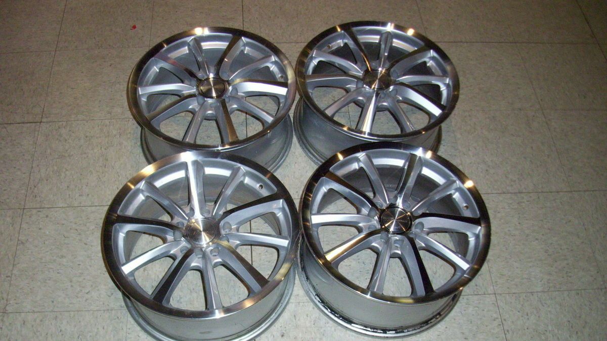 16 x 7 Wheels Rims Alum Chrome Viper 45 5 Lug 4 Nice Cadillac