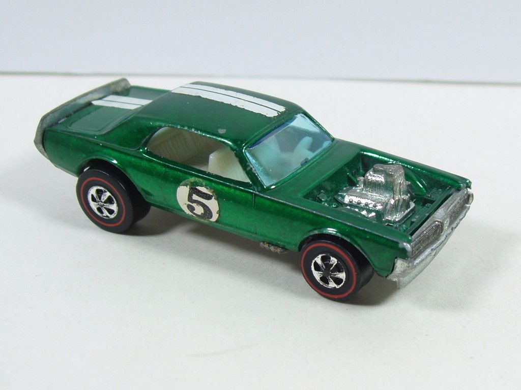 Hot Wheels Redline Nitty Gritty Kitty 1969 Green Very Nice