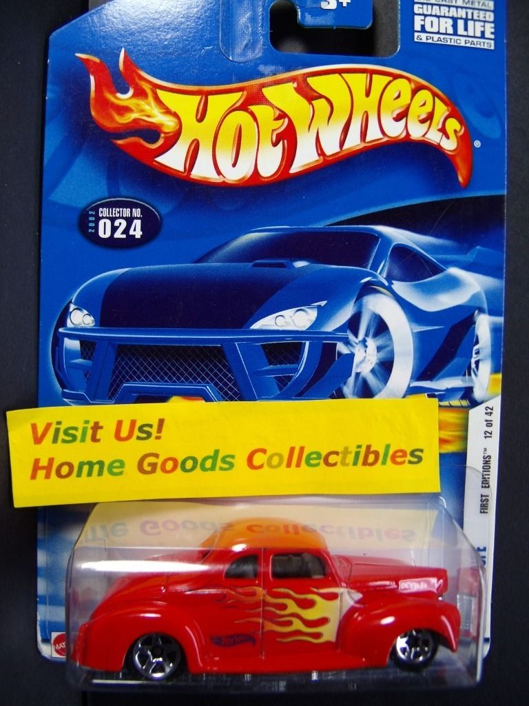 Hot Wheels 2002 First Editions 40 FORD COUPE Collector #024 #12 of 42