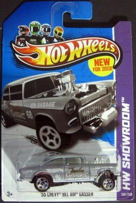 2013 Hot Wheels 55 Chevy Bel Air Gasser 2013 HW Showroom New