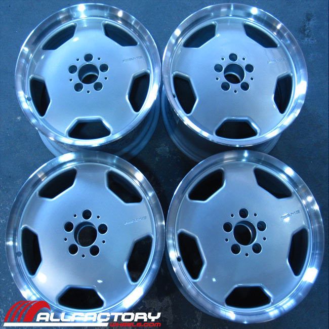  E55 AMG 18 1999 2000 2001 2002 MONOBLOCK OEM RIMS WHEELS 65239 65240