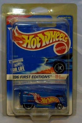 HW Hot Wheels 1/64 VW BUS Diecast #372 1996 1st First Edition 14912 FE