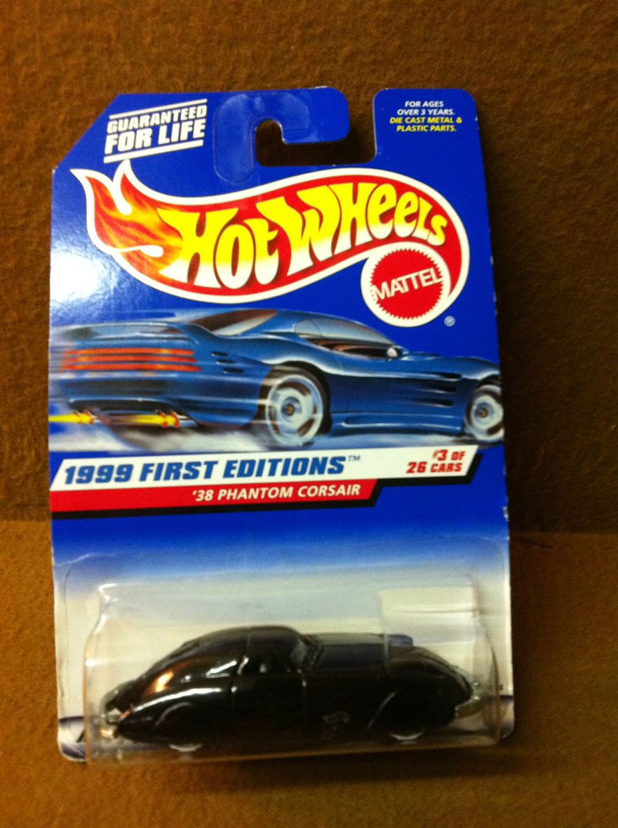 Hot Wheels 38 Phantom Corsair 1999 First Editions #3 of 26 Cars