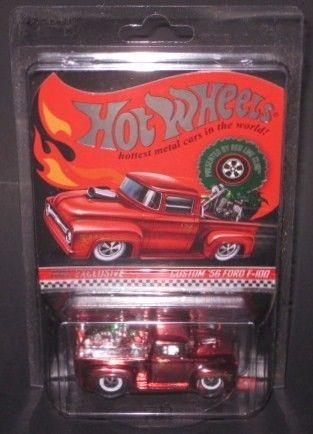 Hot Wheels Custom 56 Ford F 100 2011 Holiday Car HWC Exclusive 1 64