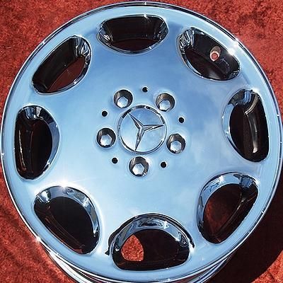  Mercedes Benz 500E 500SL 600SL 400E Chrome Wheels Rims 65151