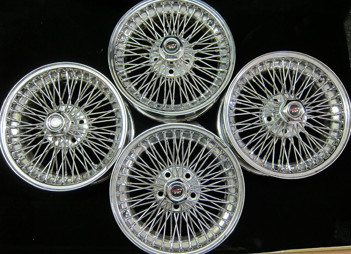 16 Dayton Wire Wheels Direct Bolt Cross Lace Rims