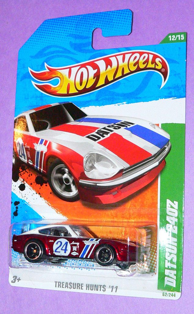 2011 Hot Wheels Treasure Hunt Datsun 240Z 62