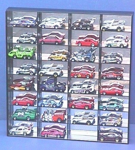 32 Slot Loose Hot Wheels Redline 1 64 Diecast Die Cast Display Case