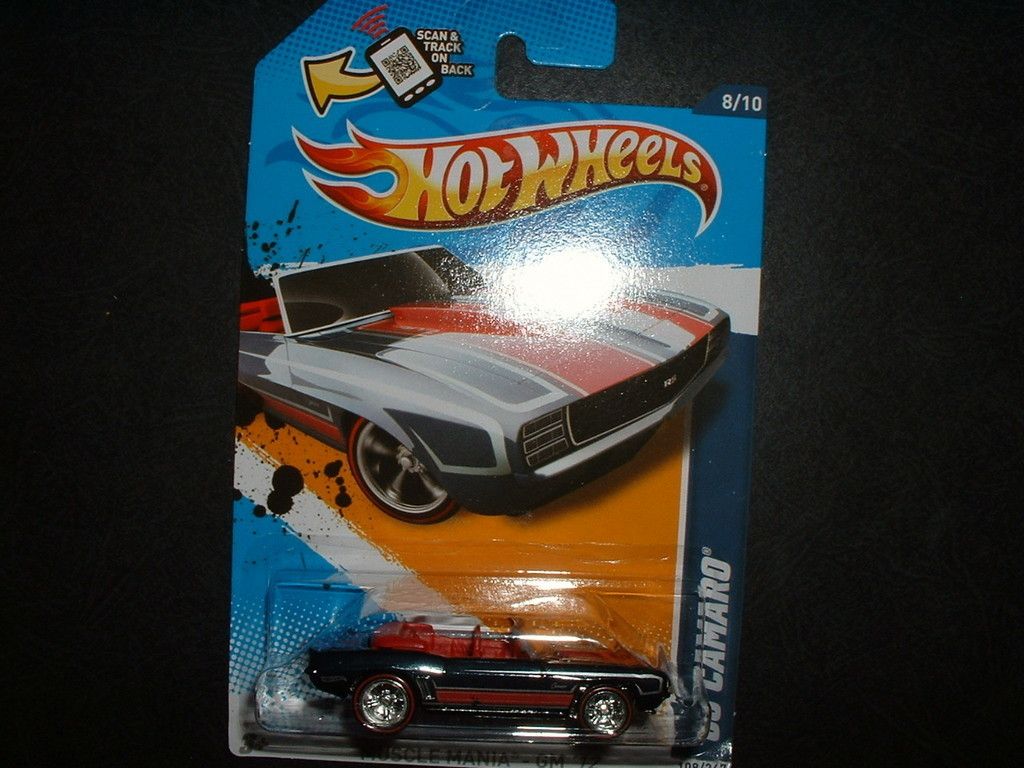 Hot Wheels HW Secret Super Treasure Hunt 69 Camaro 2012