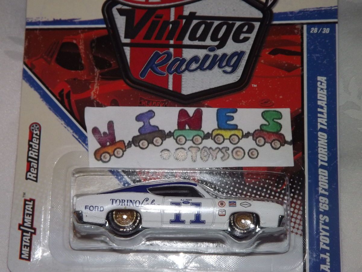 2011 Vintage Racing AJ Foyts 69 Ford Torino Talladega HTF