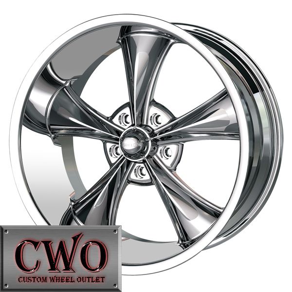 18 Chrome Ridler 695 Wheels Rims 5x4 75 5 Lug Camaro GTO s 10 Blazer