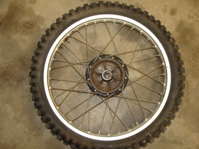 76 Yamaha IT400C 510 75 YZ MX 77 78 79 Did Front Wheel Tire Hub Drum