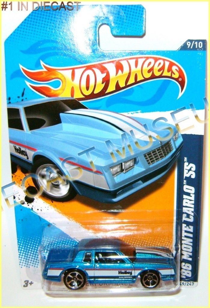 1986 86 Chevy Chevrolet Monte Carlo SS Holley Hot Wheels HW Diecast