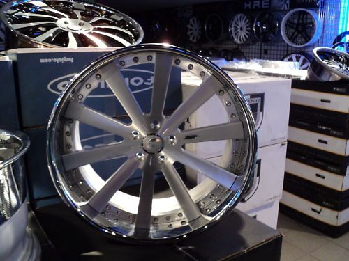 22Forgiato Concavo Wheels BMW 6 7 Brushed Chrome