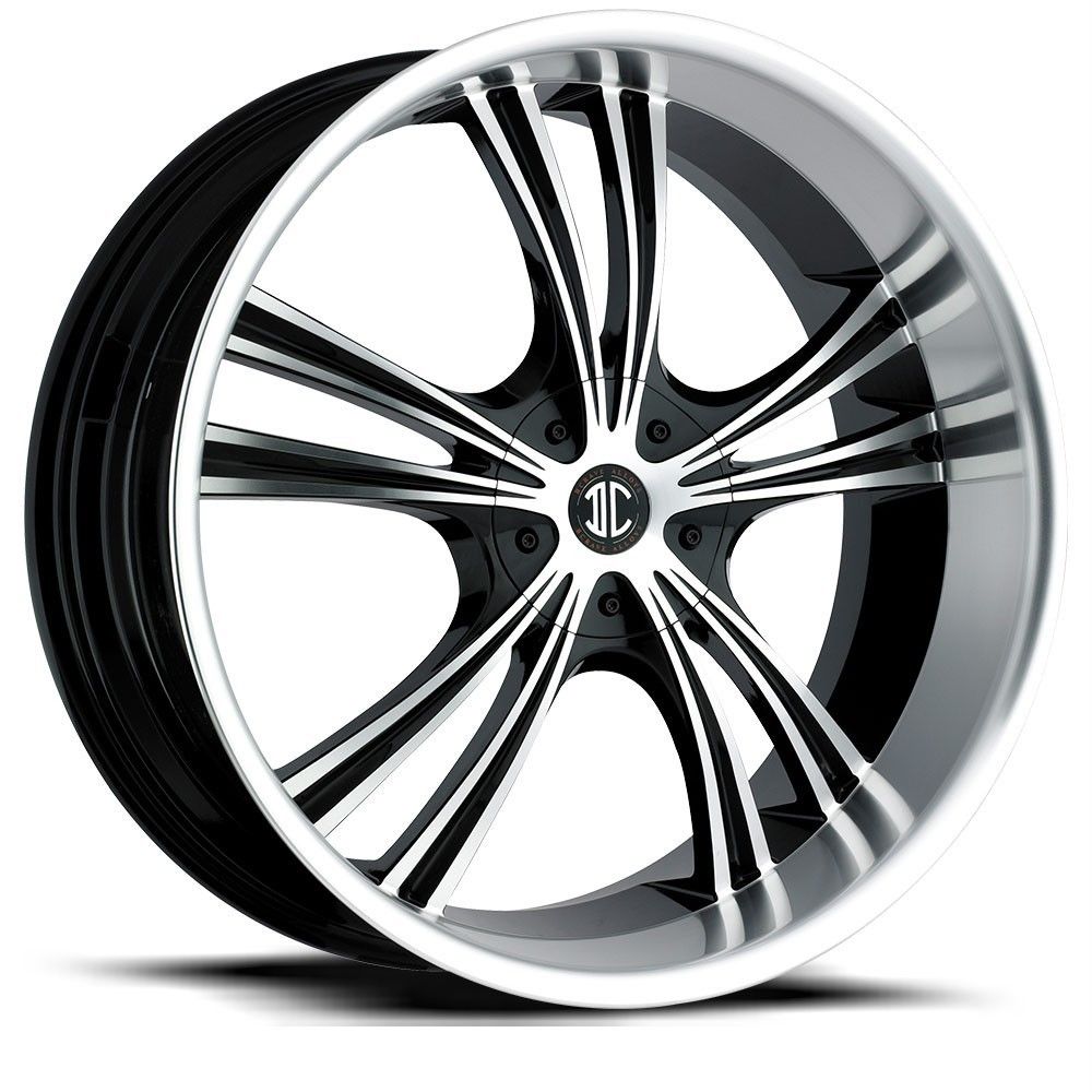 18 inch 2CRAVE NO2 Black Wheels Rims 4x4 5 Elantra Sonata Tiburon