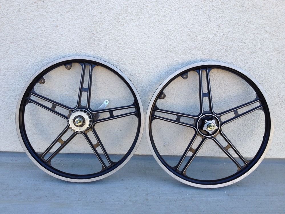 Lester Mag Wheels Old School BMX Vintage Very RARE