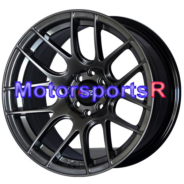 530 Chromium Black Concave Rims Wheels Stance 90 04 Mazda Miata