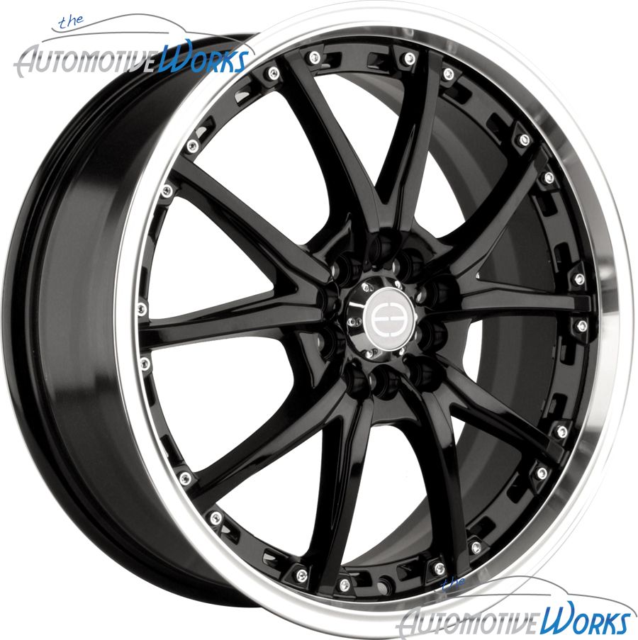 Edge ED21 5x100 5x114 3 5x4 5 42mm Black Wheels Rims inch 18