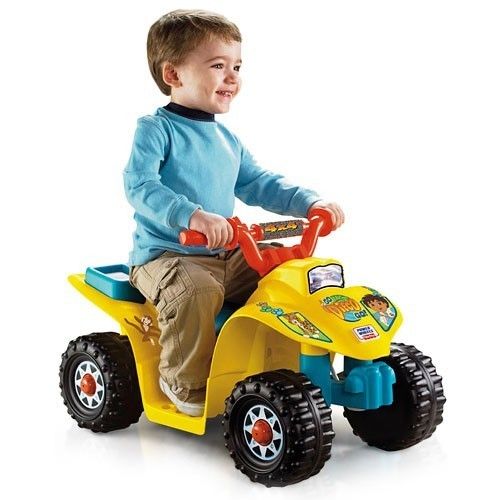 Fisher Price Power Wheels Go Diego Go Lil Quad Ride On