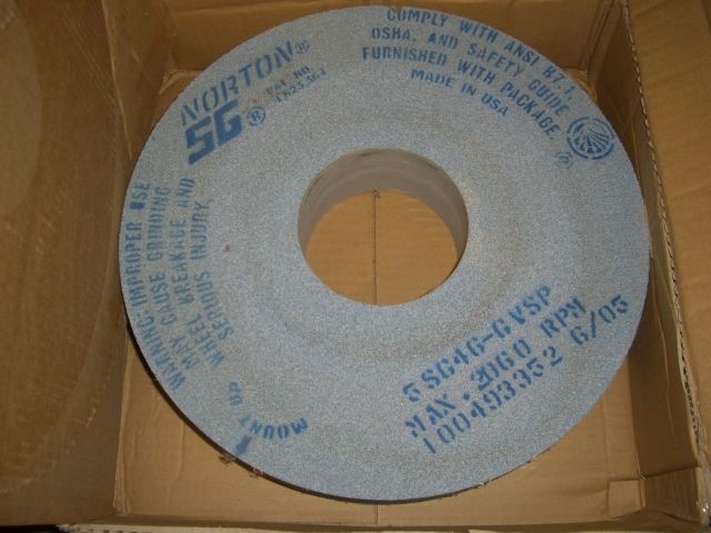 Norton SG Grinding Wheel 400mm x 80 x 127mm 5SG46 GVSP