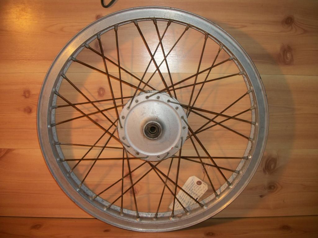 1974 Yamaha MX125 MX 125 MX175 175 Front Wheel Rim Hub Brake Drum