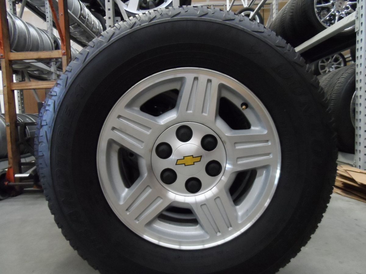  Chevy Tahoe Suburban Silverado GMC Yukon Wheels w Tires Nice