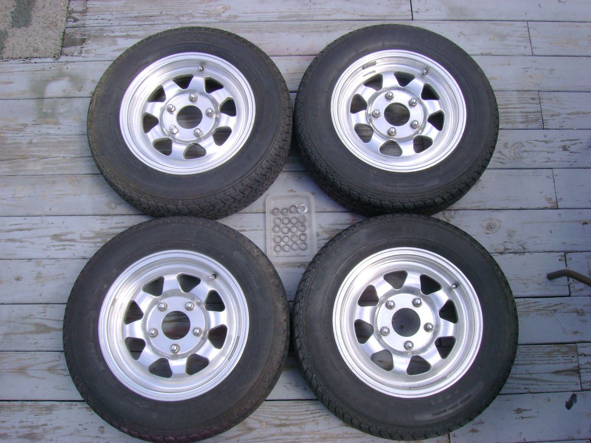911 Dan Gurney Style 15 x 6 Alloy Wheels Yokohama A 321 Tires