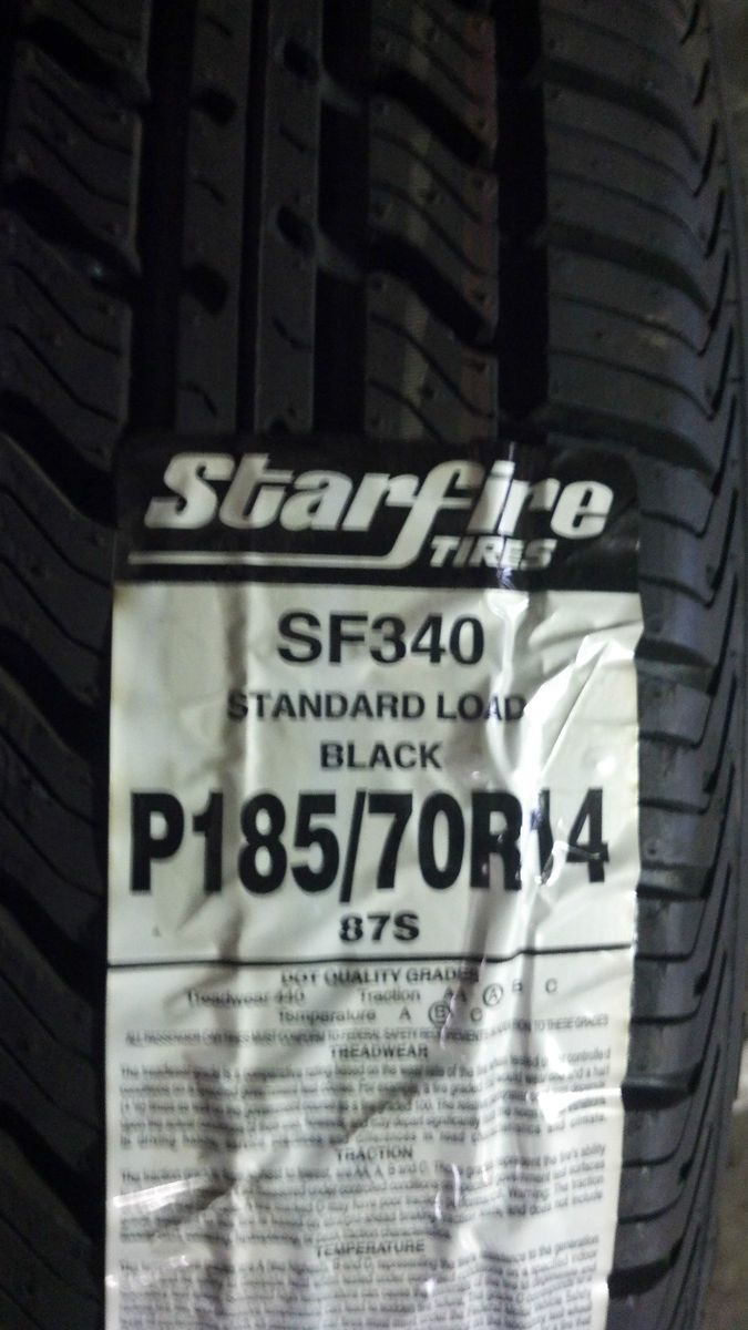 185 70 14 Cooper Starfire SF 340 New