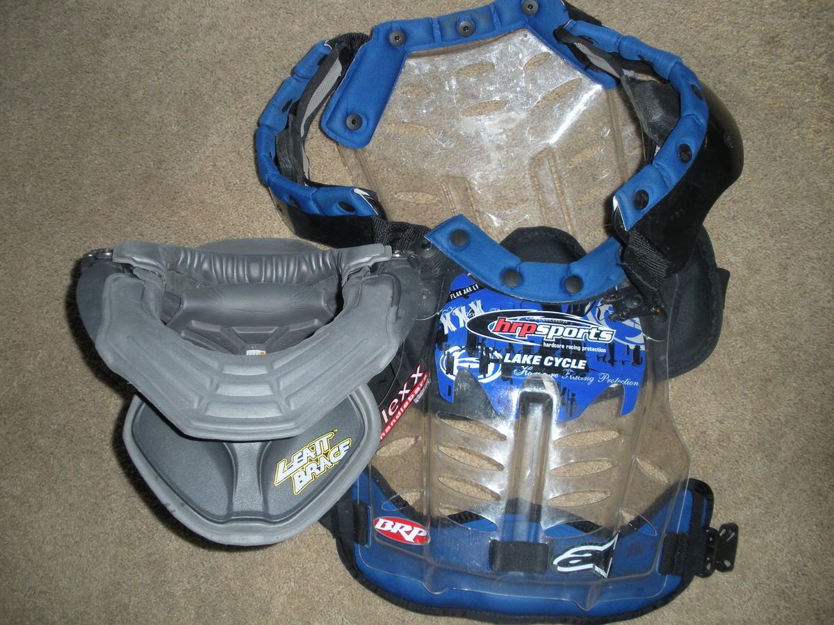 LEATT NECK BRACE & HRP CHEST PROTECTOR crf450 crf250 kx250f kx450f