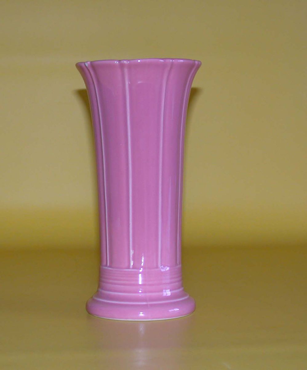 Fiesta Fiestaware Small Flower Vase 7 3 4 Rose Retired Color