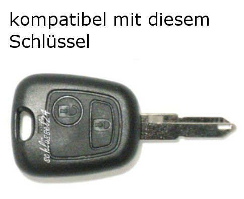 Schlüssel Gehäuse Peugeot 106 206 207 306 307 406 806